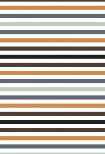 inpakpapier beachstripe mint oker 40cm x 200meter