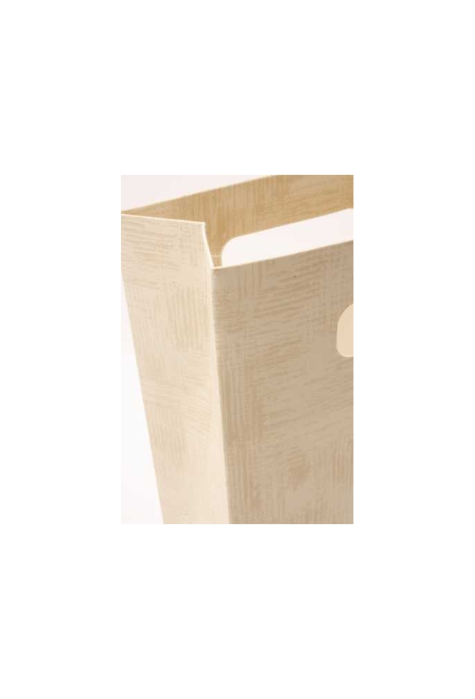 2 HALEN & 1 BETALEN Kadotasje Luigi Karton Creme12.5x7x18cm 10st