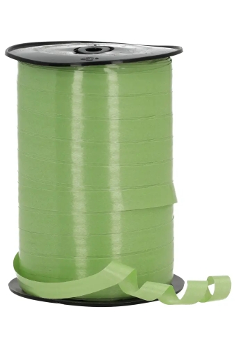 Krullint Licht Groen 10mm x 250 meter OP IS OP