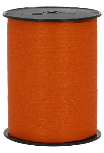 Paperlook Krullint Terracotta Oranje 10mm x 250 meter op is op