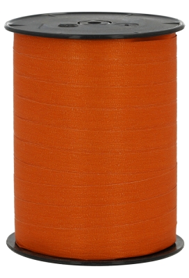 Paperlook Krullint Terracotta Oranje 10mm x 250 meter op is op