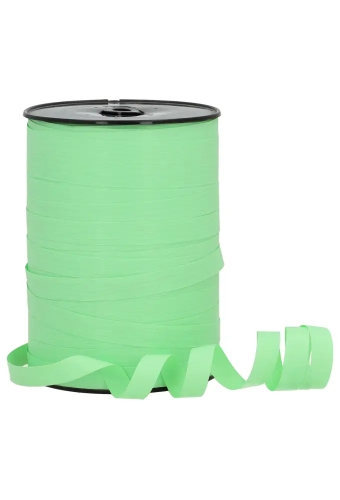 Paperlook Krullint Mint Groen10mm x 250 meter op is op