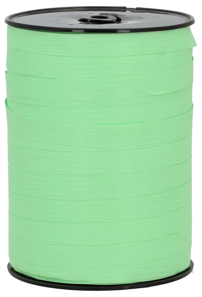 Paperlook Krullint Mint Groen10mm x 250 meter op is op