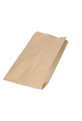 Kadozakjes Zijvouw Kraft 24x42+6cm 70grams 100stuks