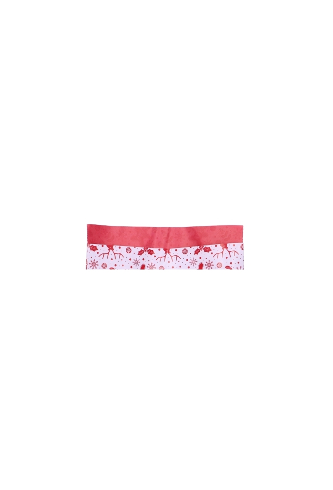 Kerstzakjes Rendier Rood Dubbelzijdig 12x19cm 200stuks OP IS OP