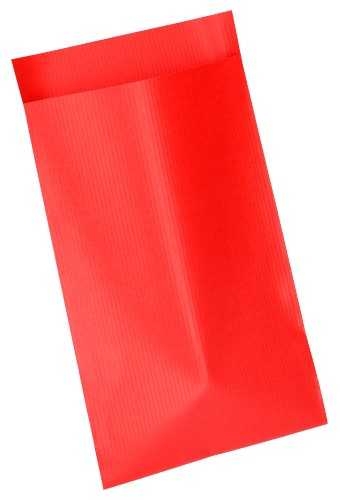 Kadozakjes Kraft Rood 12x19cm 200stuks Geschenkverpakking