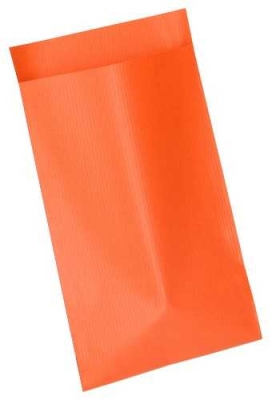 Kadozakjes Kraft Oranje 17x25cm 200stuks Geschenkverpakking
