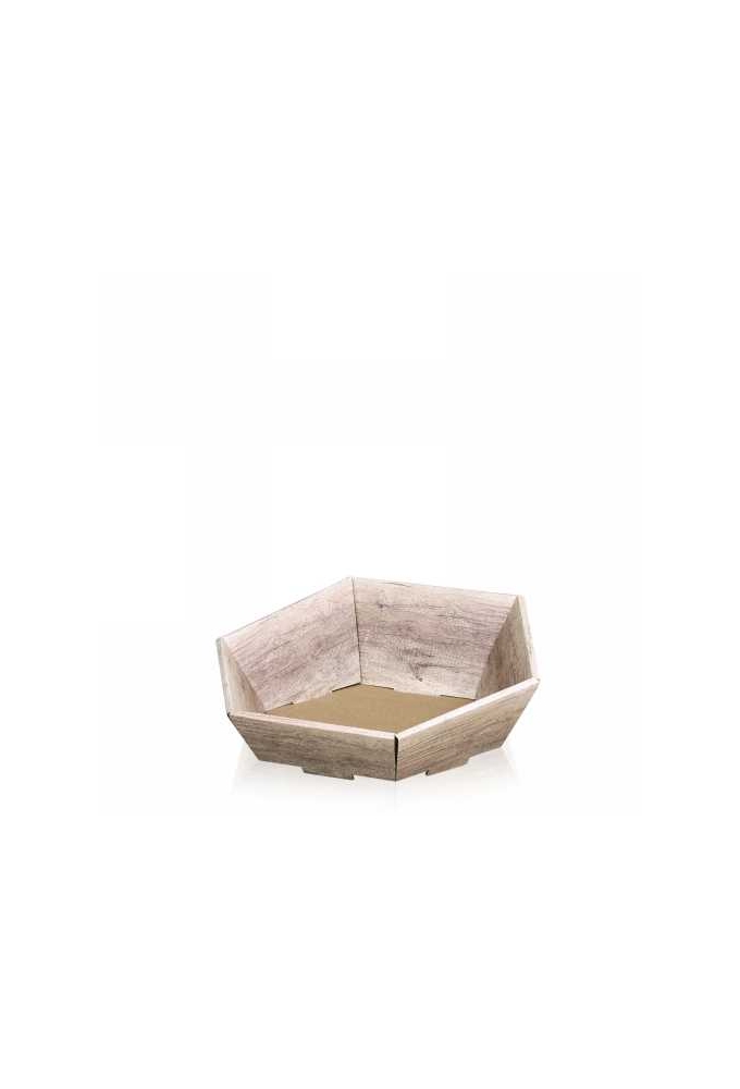 Geschenkdoos Korf Modern Wood Klein 29x27x6-10.5cm 25stuks