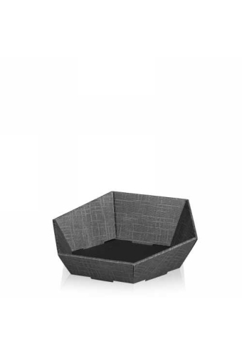 Geschenkdoos Korf Tarn Antraciet Klein 29x27x6-10.5cm 25stuks