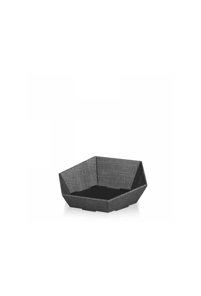 Geschenkdoos Korf Tarn Antraciet Klein 29x27x6-10.5cm 25stuks
