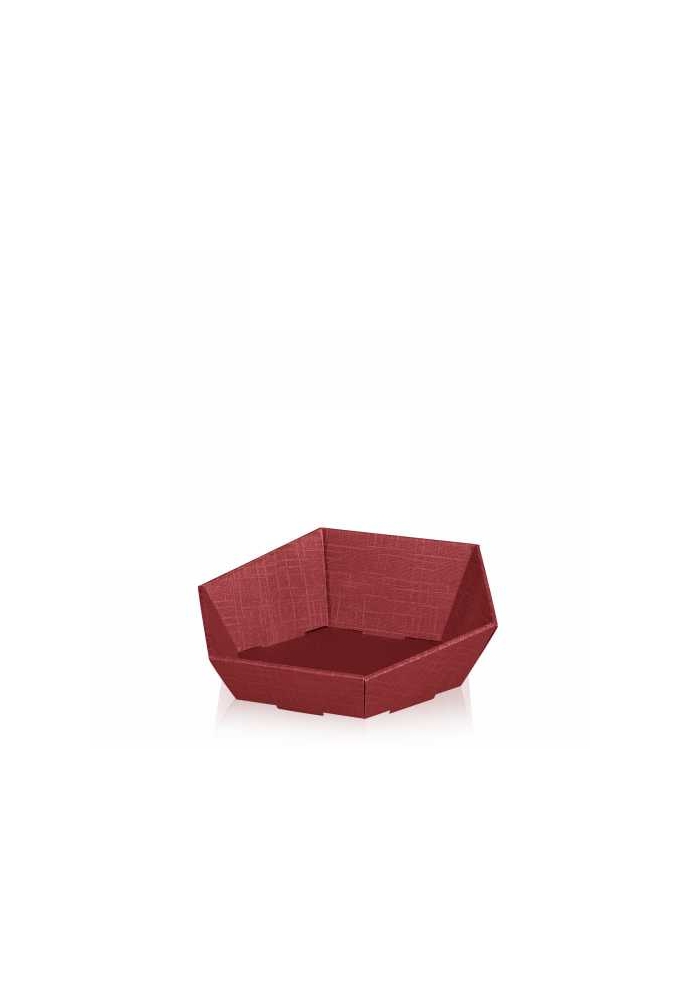 Geschenkdoos Korf Tarn Bordeaux Klein 29x27x6-10.5cm 25stuks