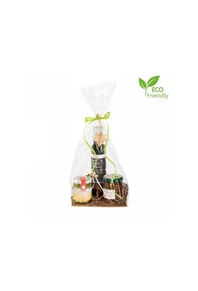 Kartonnen Bodem Wit & Naturel Ovaal Smal 20x15cm 100stuks