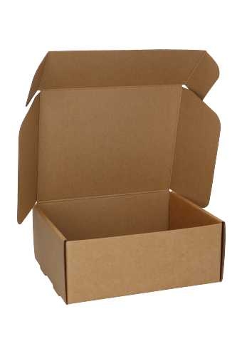 Verzenddoos Klepdoosje Budget Fast Naturel 19.8x16x8cm 10stuks