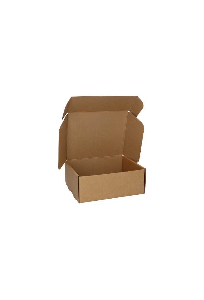 Verzenddoos Klepdoosje Budget Fast Naturel 19.8x16x8cm 10stuks