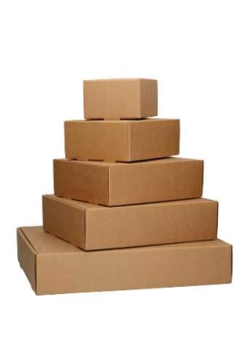 Verzenddoos Klepdoosje Budget Fast Naturel 19.8x16x8cm 10stuks