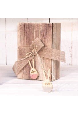 Geschenkdoos Klepdoos Wood 22x15x7.5cm 25stuks