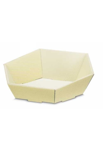 Geschenkdoos Korf Modern Creme Groot 46.5x41.5x9-15.5cm 25stuks