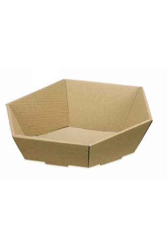 Geschenkdoos Korf Modern Naturel Groot 46.5x41.5x9-15.5cm 25stuks