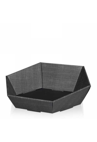 Geschenkdoos Korf Tarn Antraciet Groot 46.5x41.5x9-15.5cm 25stuks