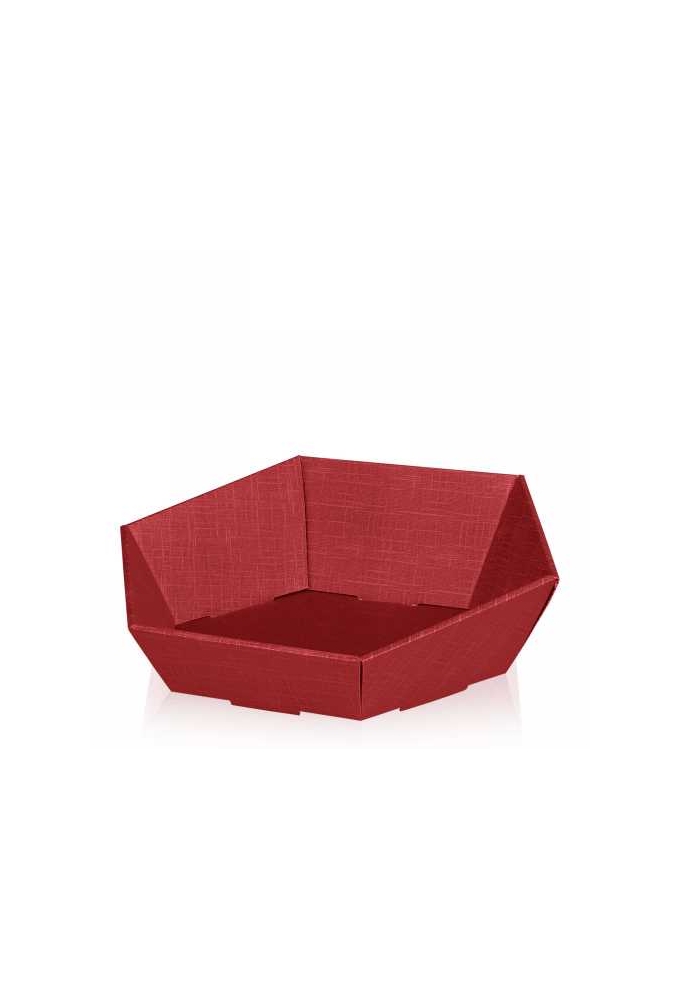 Geschenkdoos Korf Tarn Bordeaux Groot 46.5x41.5x9-15.5cm 25stuks