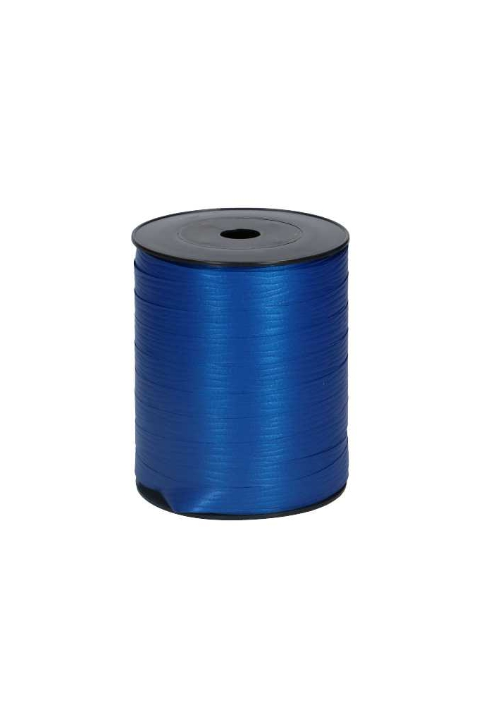 Paperlook Krullint Blauw 10mm x 250 meter