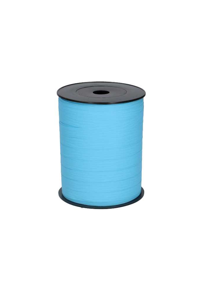 Paperlook Krullint Licht Blauw 10mm x 250 meter
