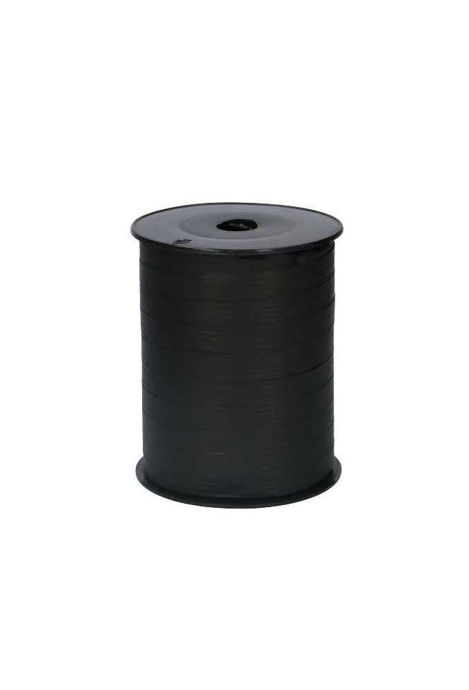 Paperlook Krullint Zwart 10mm x 250 meter