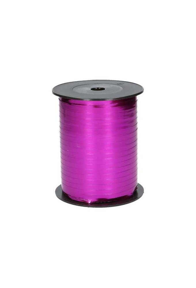 Krullint Metallic Reflex Fuchsia 5mm x 500 meter