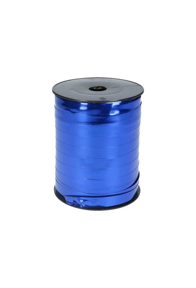 Krullint Metallic Reflex Donker Blauw 10mm x 250 meter