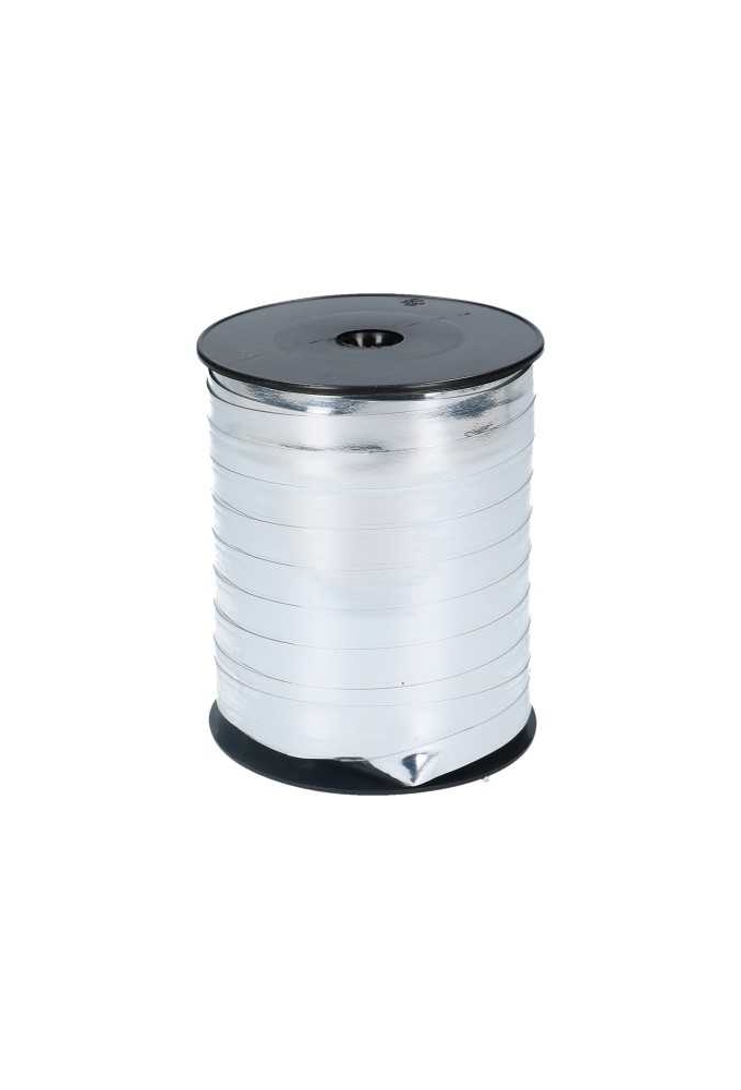Krullint Metallic Reflex Zilver 10mm x 250 meter