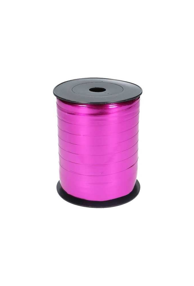 Krullint Metallic Reflex Fuchsia 10mm x 250 meter