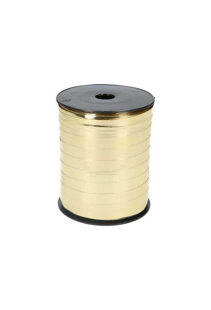 Krullint Metallic Reflex Goud 10mm x 250 meter