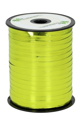 Krullint Metallic Reflex Appelgroen 5mm x 500 meter