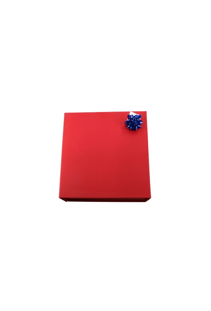 Mini Bows Strik Rond 35mm Metallic Blauw Met Plakker 100stuks