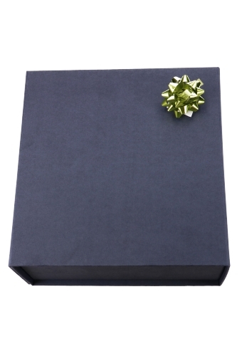 Mini Bows Strik Rond 35mm Metallic Lime Groen met plakker 100stuks
