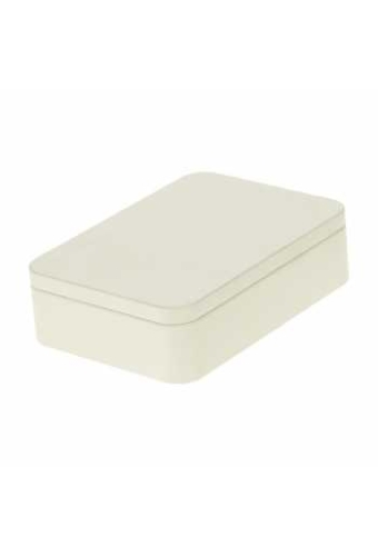 Blikken Licht Beige Rechthoekig 14.2x10.1x3.1cm 12stuks