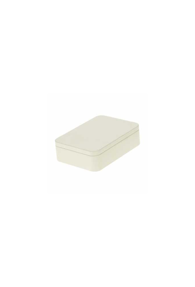 Blikken Licht Beige Rechthoekig 14.2x10.1x3.1cm 12stuks
