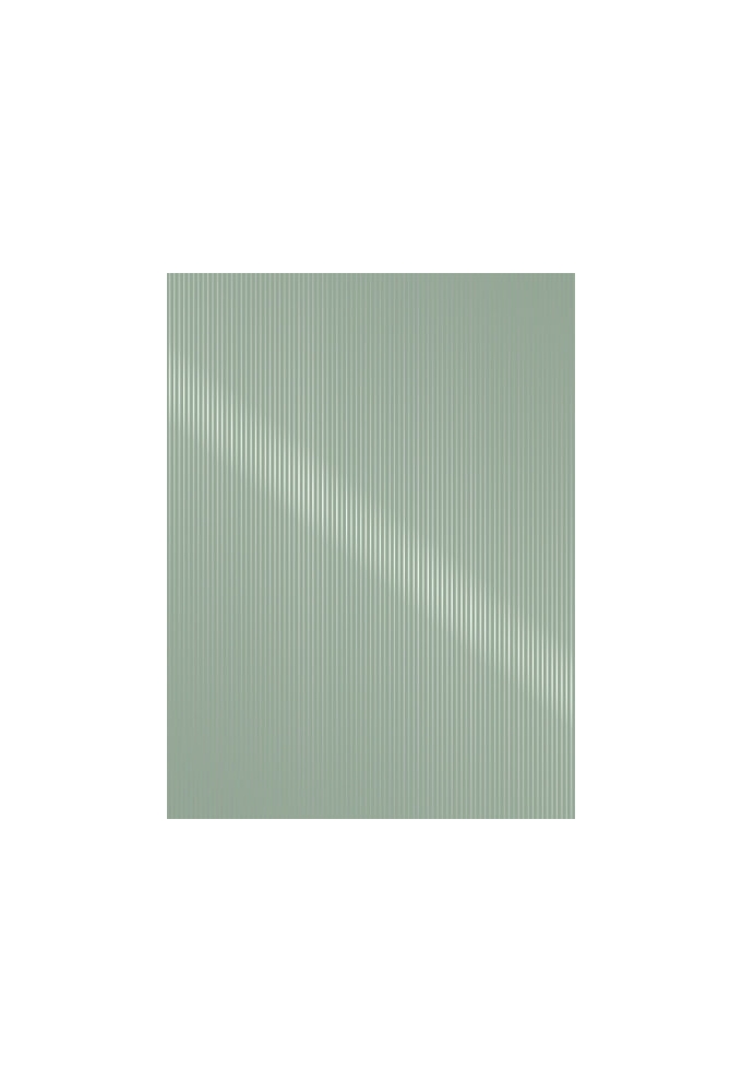 Kraftpapier Bruin recycled fine stripes mint & silver 50cm x 200meter