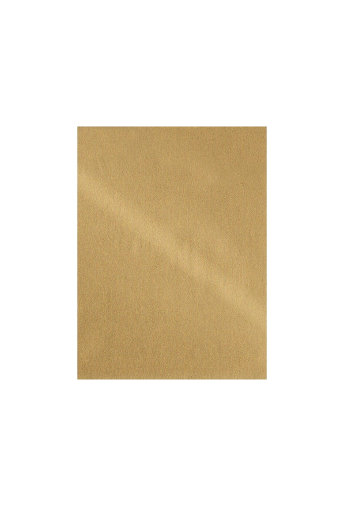 Kraftpapier Bruin recycled kraft unicolor gold 50cm x 200meter