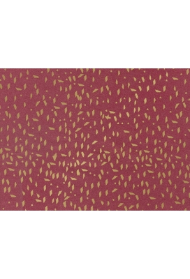 Kerst Kraftpapier Bruin recycled terrazzo bugundy goud 70cm x 200meter