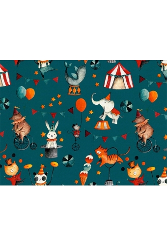 Cadeaupapier Coated circus 70cm x 200meter