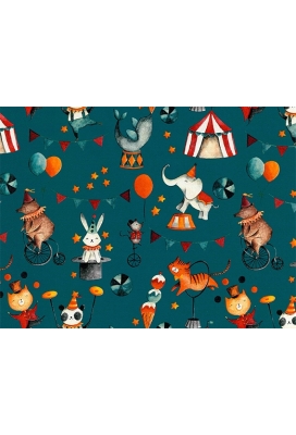 Cadeaupapier Coated circus 70cm x 200meter