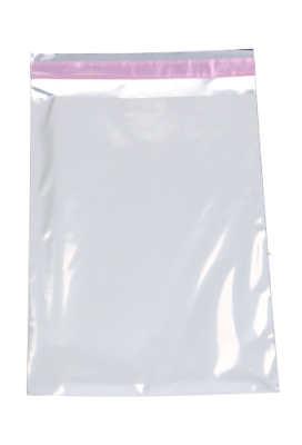 Kadozakjes Folie Mita Mat Zilver & Plakstrip 10x13.5+3cm 100stuks