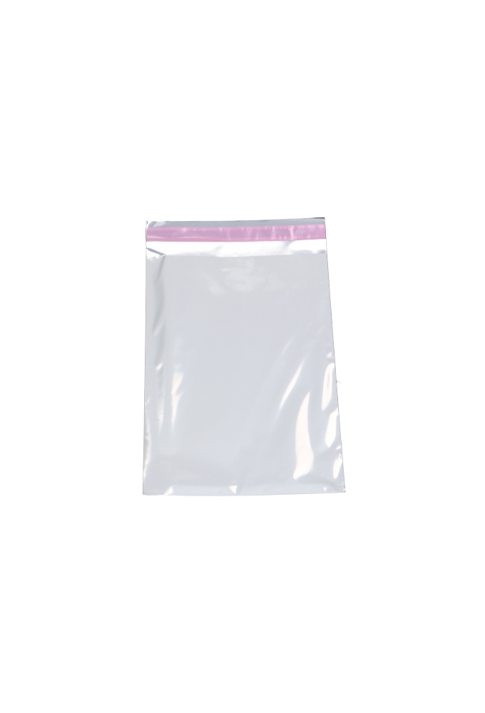 Kadozakjes Folie Mita Mat Zilver & Plakstrip 10x13.5+3cm 100stuks