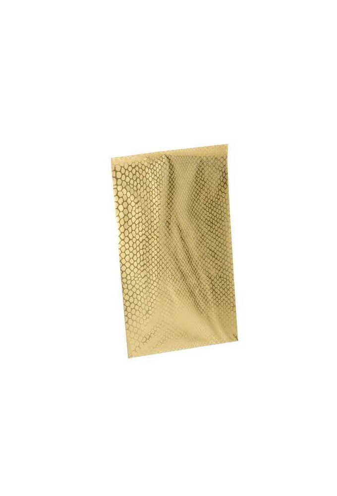 Kadozakjes Folie Mita Slang Goud & Plakstrip 12x18.5+3cm 100stuks