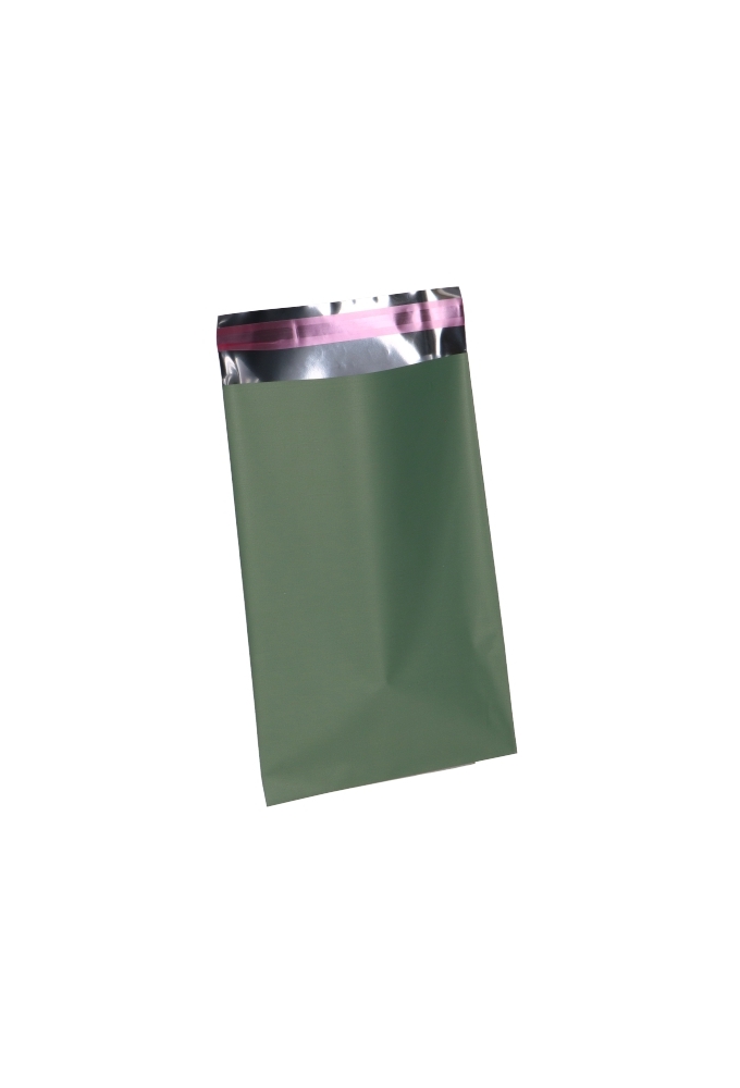 Kadozakjes Folie Mita Mat Salie Groen & Plakstrip 15x23.5+3cm 100stuks