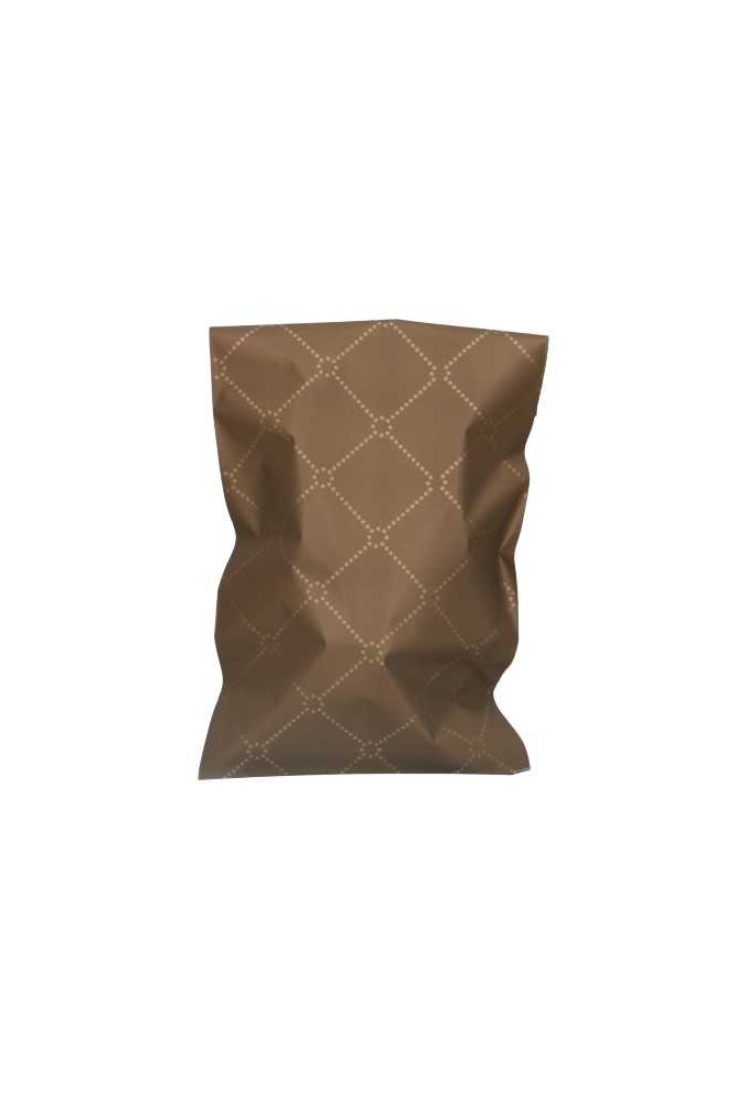 Kadozakjes Folie Mita Queen Taupe & Plakstrip 15x23.5+3cm 100stuks
