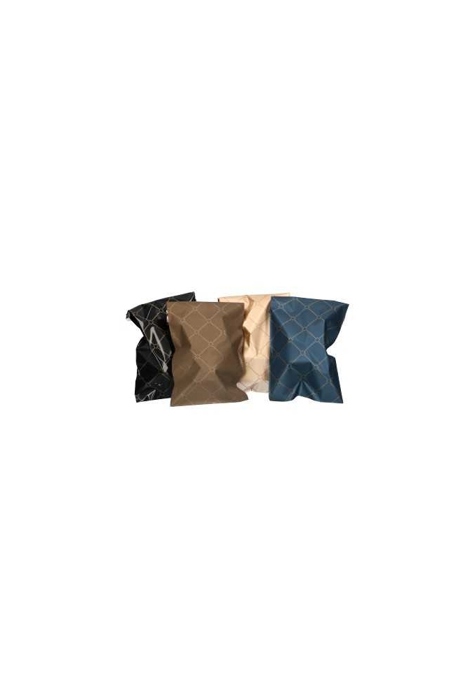 Kadozakjes Folie Mita Queen Taupe & Plakstrip 15x23.5+3cm 100stuks