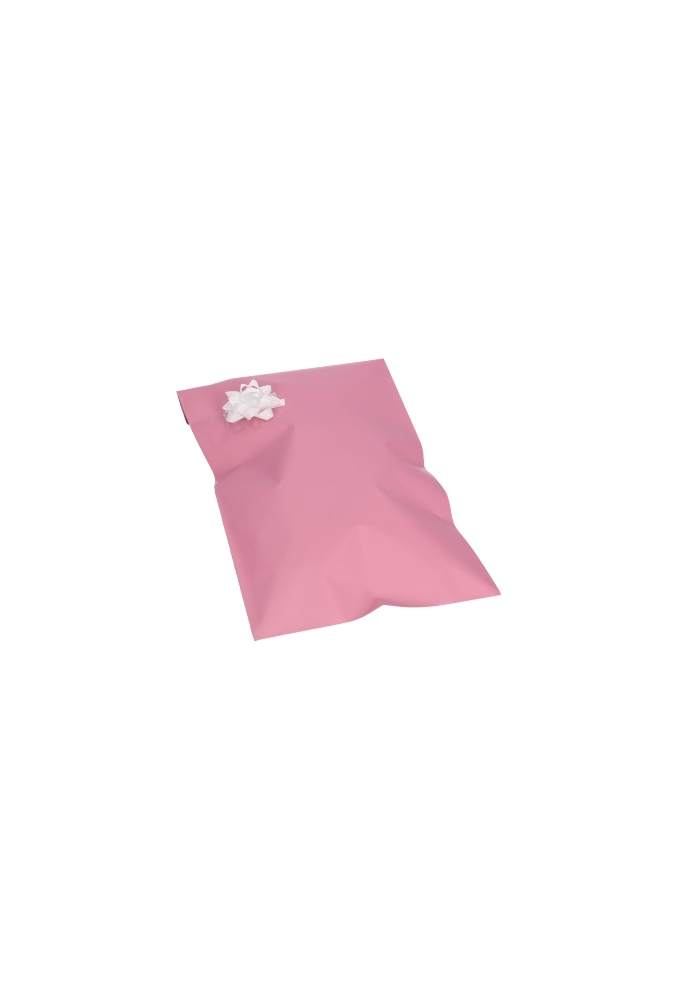 Kadozakjes Folie Mita Mat Roze & Plakstrip 15x23.5+3cm 100stuks
