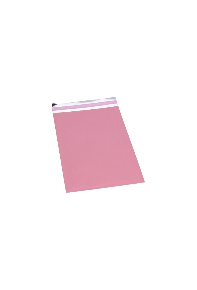 Kadozakjes Folie Mita Mat Roze & Plakstrip 15x23.5+3cm 100stuks